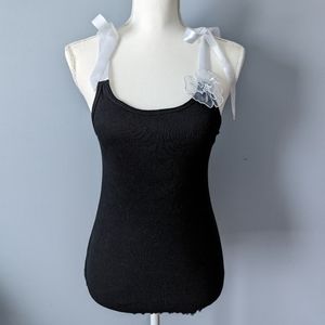 Y2K Cami with flower